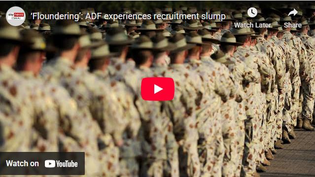ADF’s recruitment crisis getting worse under Albanese Government…