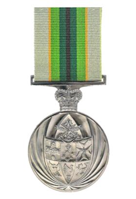 Julian Knight awarded the Australia Service Medal